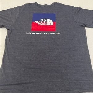 The North Face Men's gray Graphic Tee